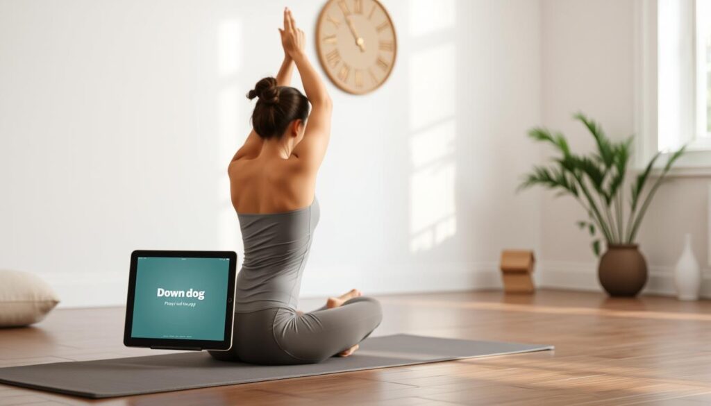 Down Dog yoga app