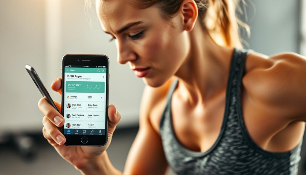 PUSH fitness app PUSH fitness app