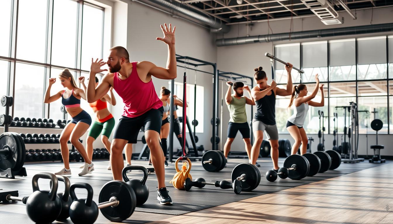 Functional fitness workouts